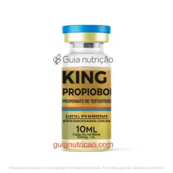 Propionato de Testosterona 10ml 100mg/ml - King Pharma