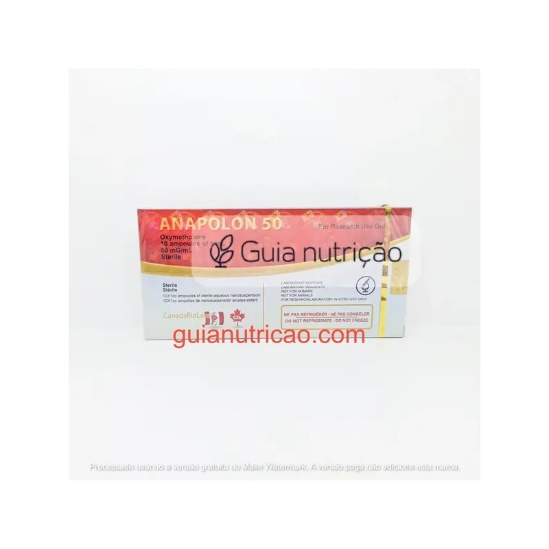 Hemogenin (Anapolon 50) 50mg/ml 10 Ampolas - Canada Labs