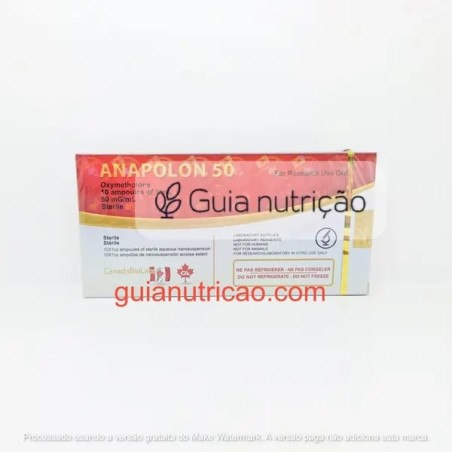 Hemogenin (Anapolon 50) 50mg/ml 10 Ampolas - Canada Labs
