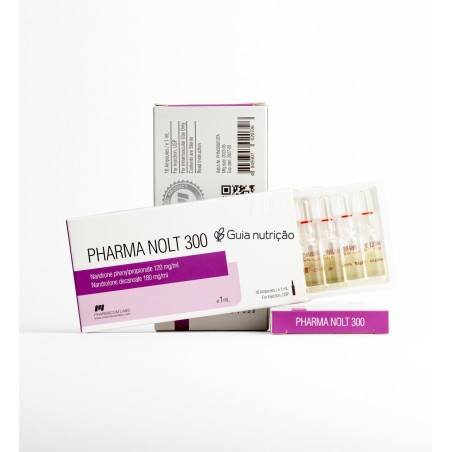 Fenil + Decanoato de Nandrolona 300mg/ml 10 Ampolas - Pharmacom