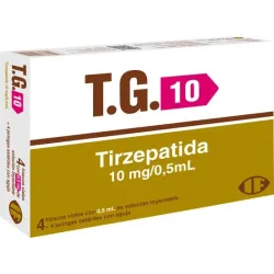 Tirzepatida T.G (Mounjaro) 10mg - Indufar