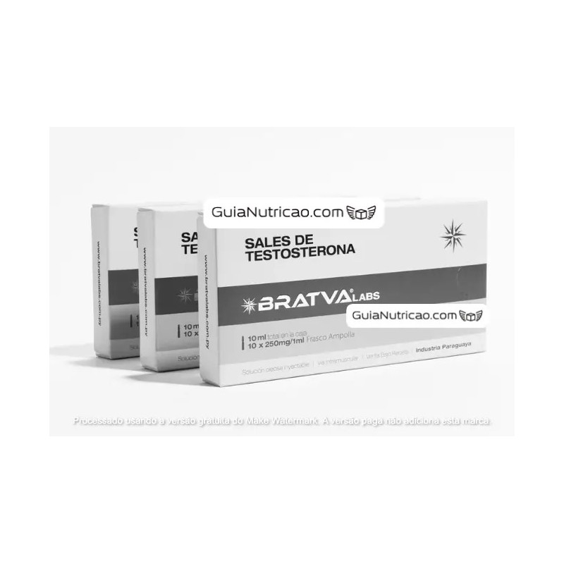 Durateston 250mg/ml 10 Ampolas - Bratva Labs