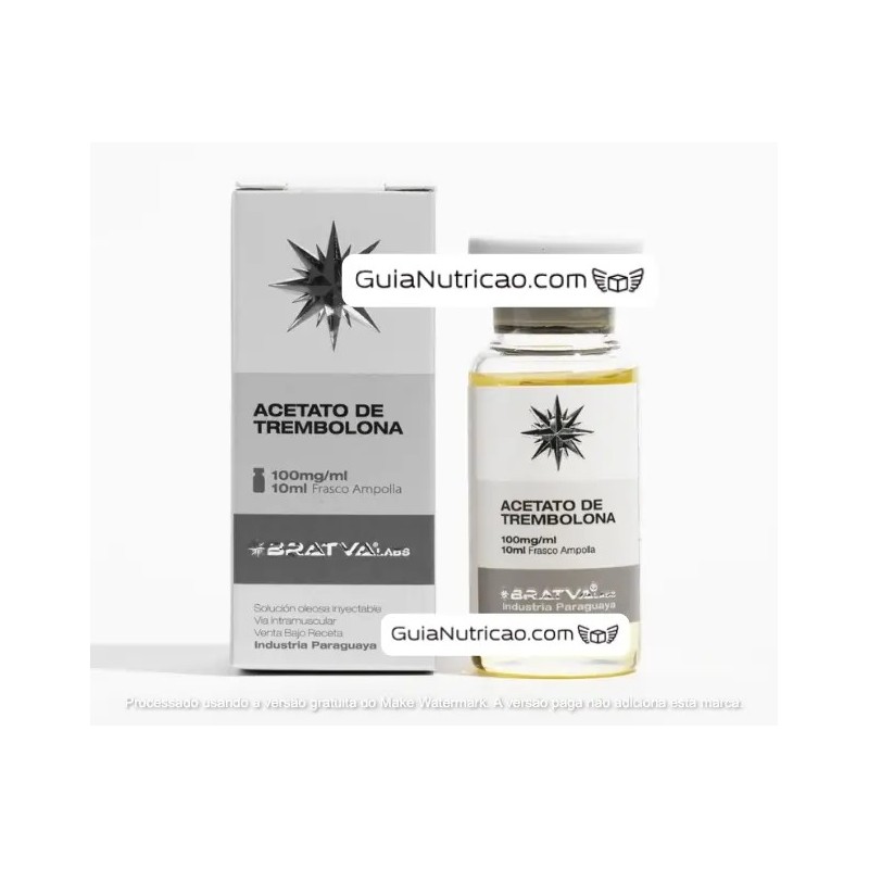 Trembolona Acetato 100mg/ml 10ml - Bratva Labs