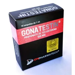 Propionato de testosterona 100mg/ml 10 Ampolas - IDN Pharmatech