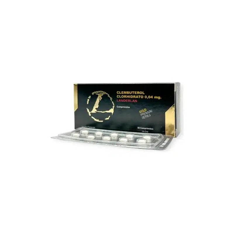 Clembuterol 0,04 mg 50 comprimidos Landerlan