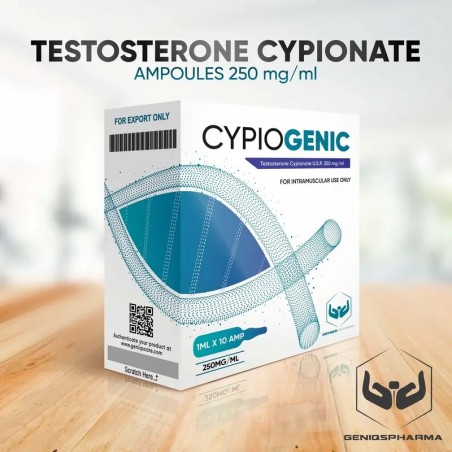 Comprar Cipionato de Testosterona Geniq Pharma | Preço 10x1ml Original