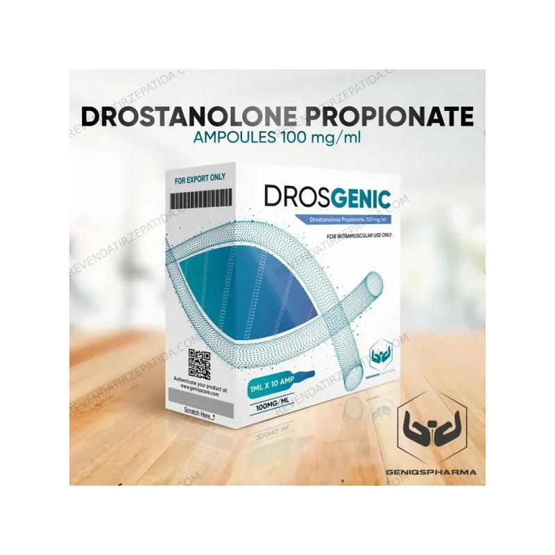 Comprar Masteron Drosgenic Geniq Pharma | Drostanolona 10x1ml Preço
