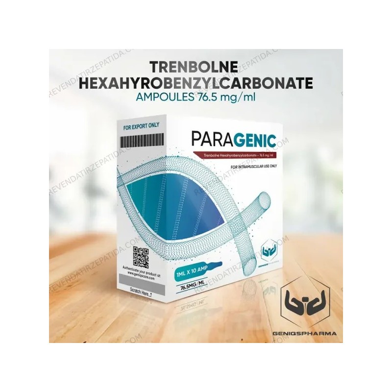 Comprar Trembolona Hexa Geniq Pharma | Paragenic 76,5mg Preço