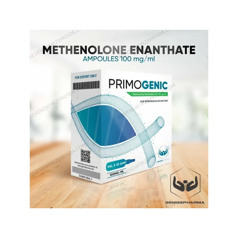 Comprar Primobolan Geniq Pharma Original | Primogenic 10x1ml Preço