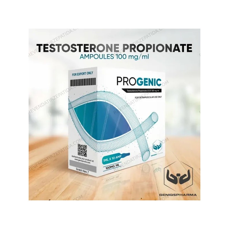 Comprar Propionato de Testosterona Geniq Pharma | 100mg 10x1ml Preço