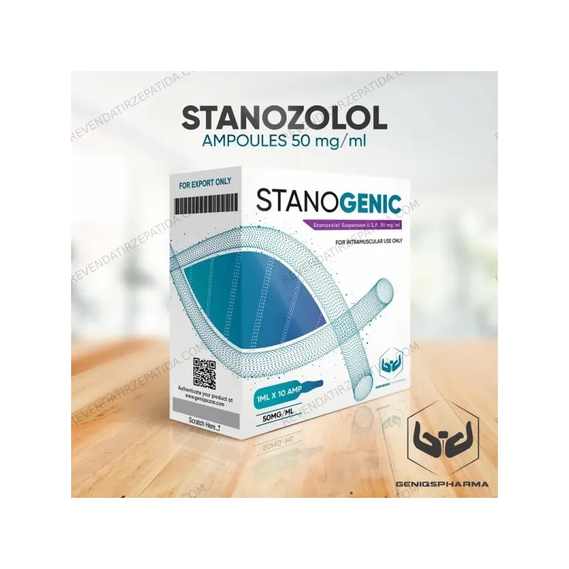 Comprar Stanozolol Stanogenic Geniq Pharma | Winstrol 10x1ml Preço