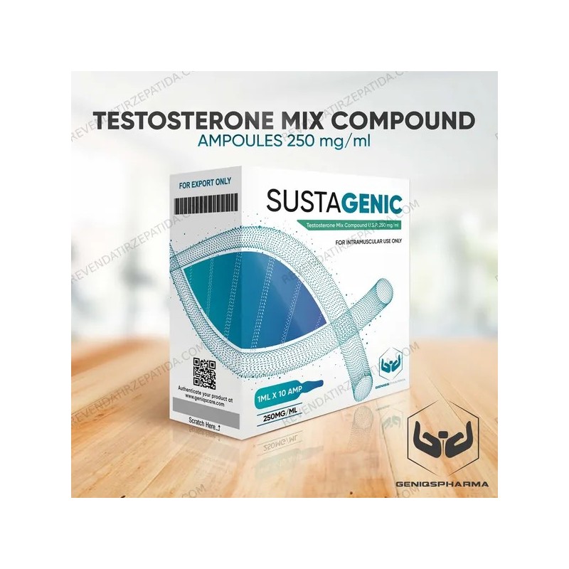 Comprar Durateston Geniq Pharma | Sustagenic 250mg 10x1ml Preço