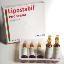 Lipostabil aventis 5 ampolas
