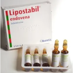 Lipostabil aventis 5 ampolas