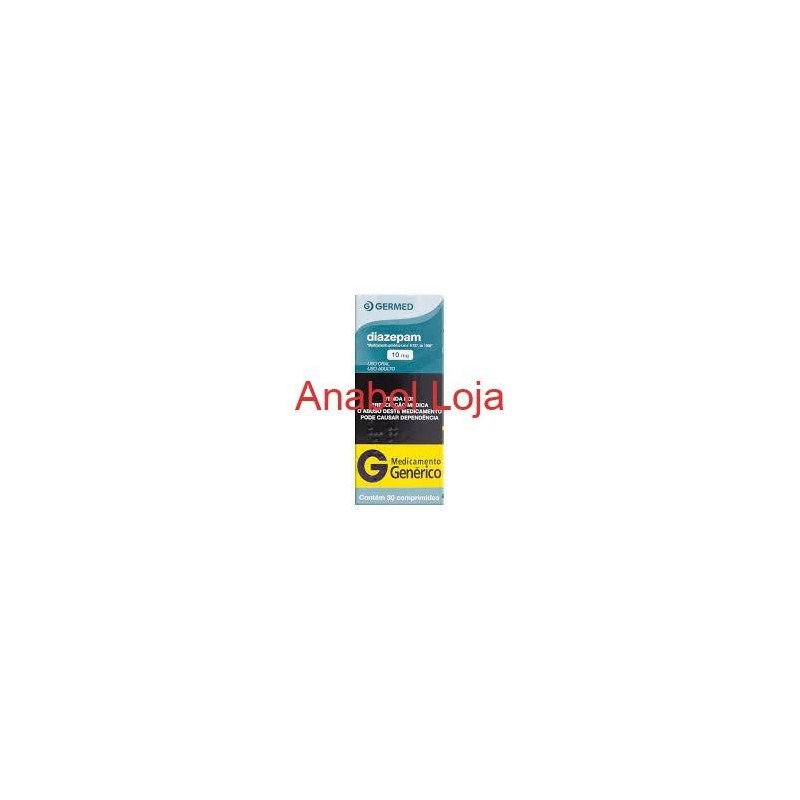 Diazepam 10mg 30 comprimidos - Genérico